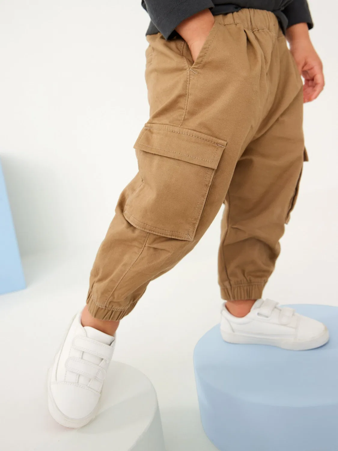 Брюки карго Regular Fit, Tan Brown Next