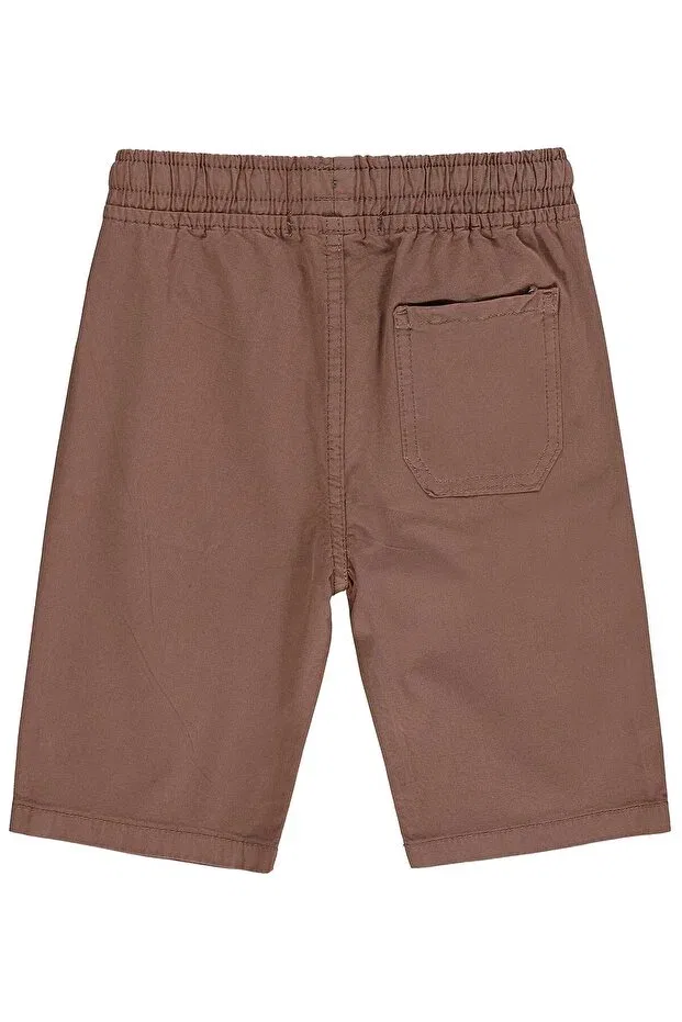 Детские шорты для мальчиков с эластичным поясом Civil Boys, Light Brown — фото 2