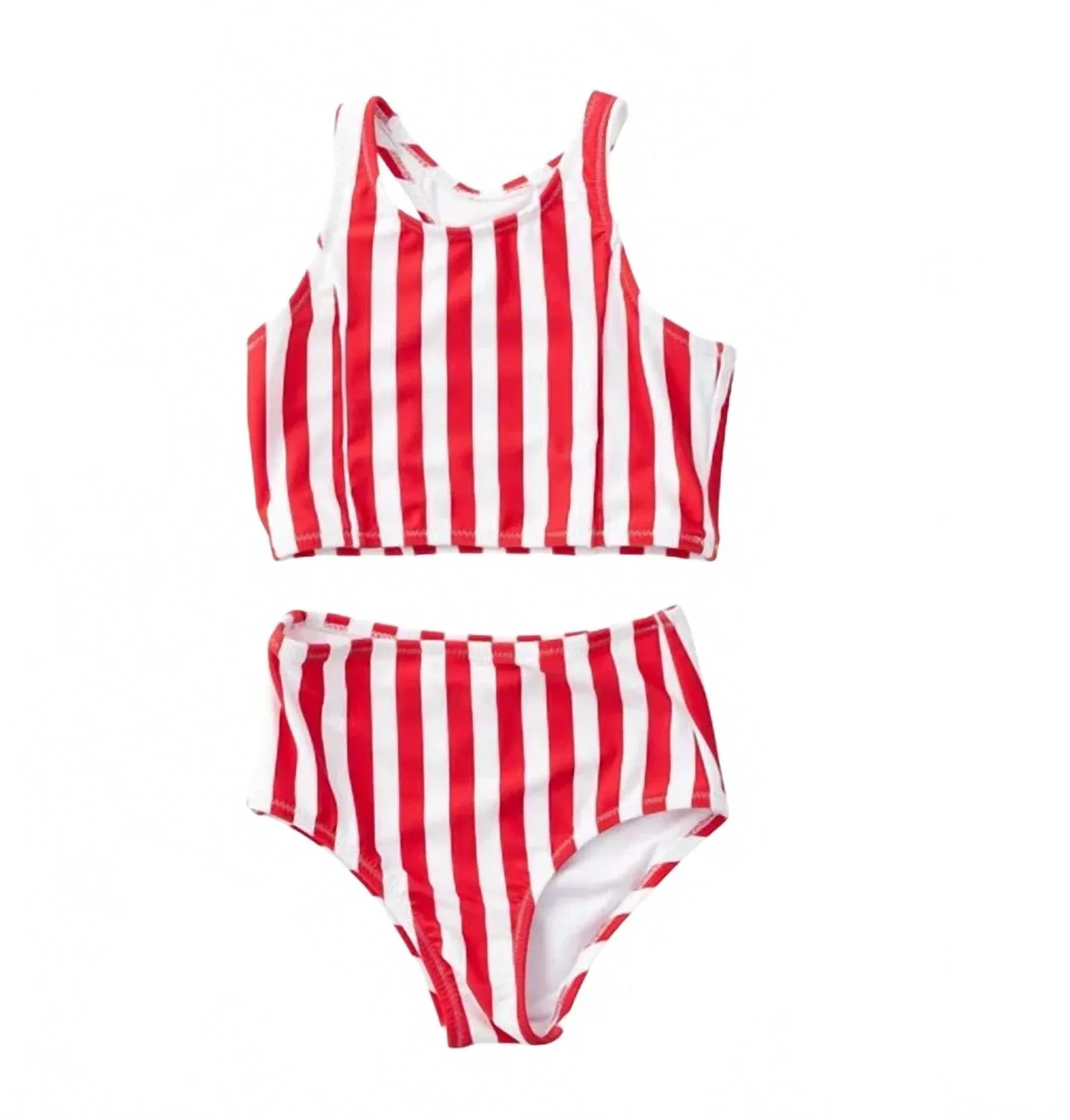 Детский купальник бикини с треугольным лифом Beachcomber PRODOH, Watermelon Stripe