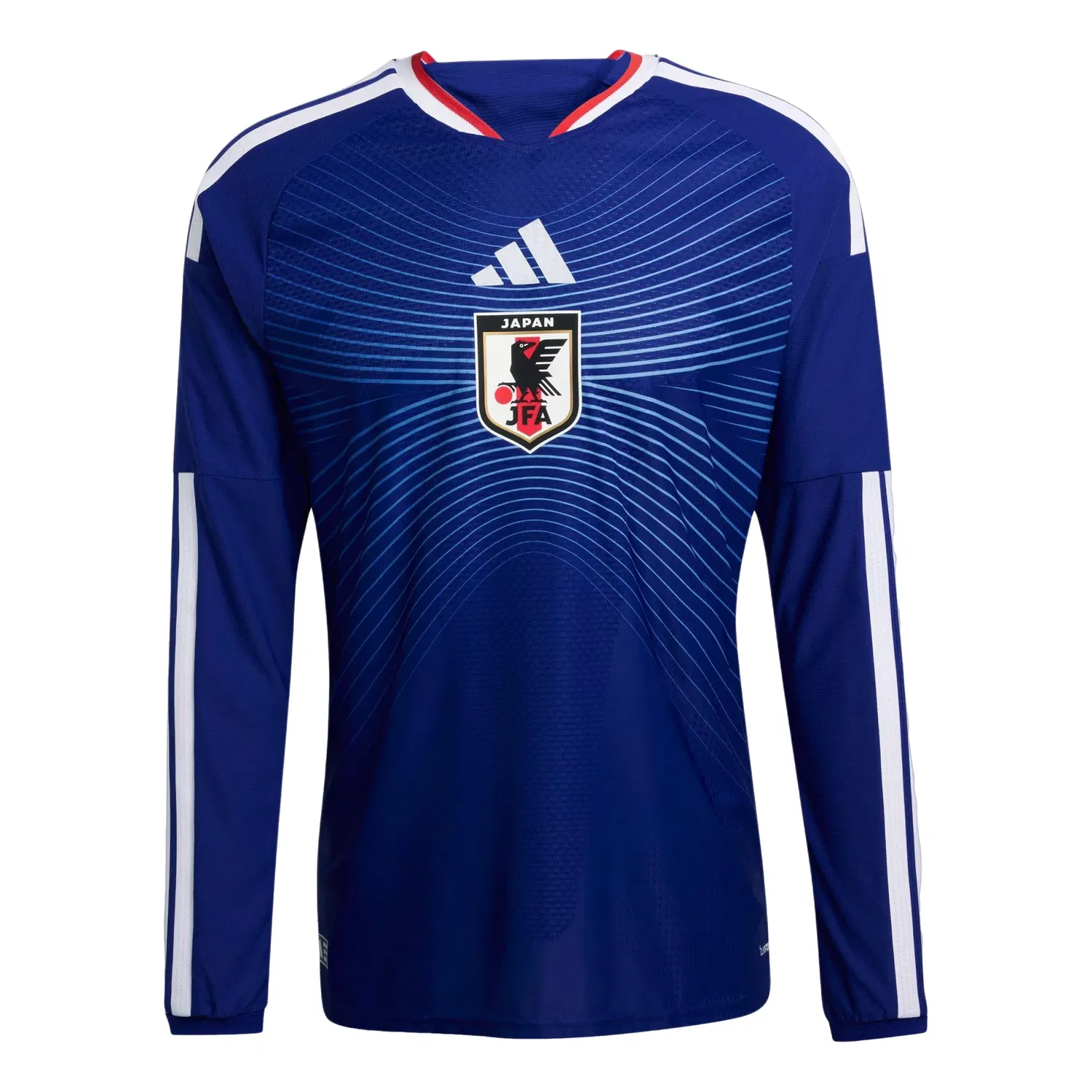 Мужская футболка с длинным рукавом Japan Blue Ash Blue Adidas, синий