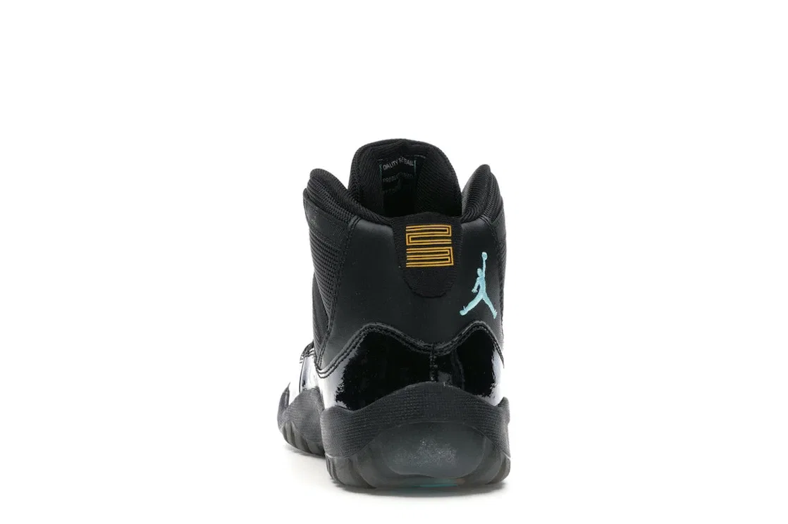 Детские кроссовки Jordan 11 Retro Gamma Blue (2013) (PS) Jordan, Black/Gamma Blue-Black-Varsity Maize — фото 4