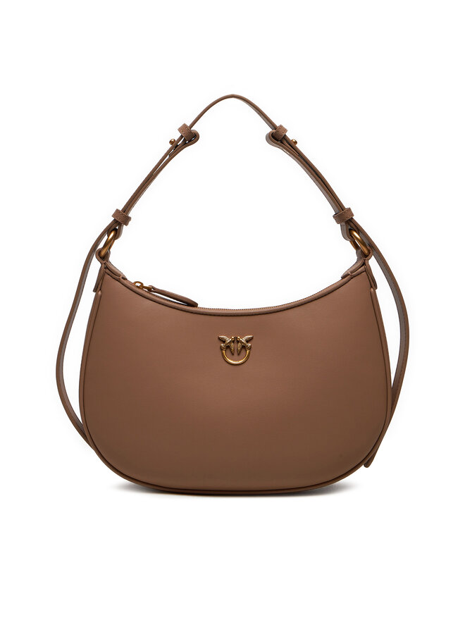 

Сумка PINKO Half Moon Mini Fl . AI 24-25 PLTT 102790 A0F1, коричневый
