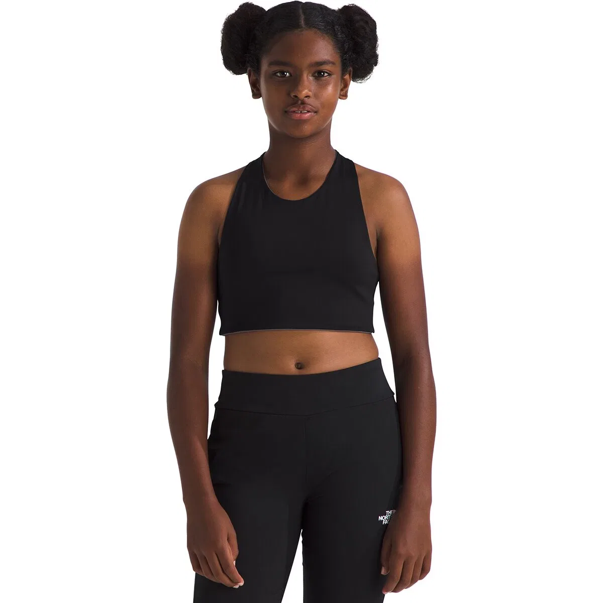 Детский топ на бретелях для девочек Reversible Tanklette The North Face, Tnf Black/Smoked Pearl