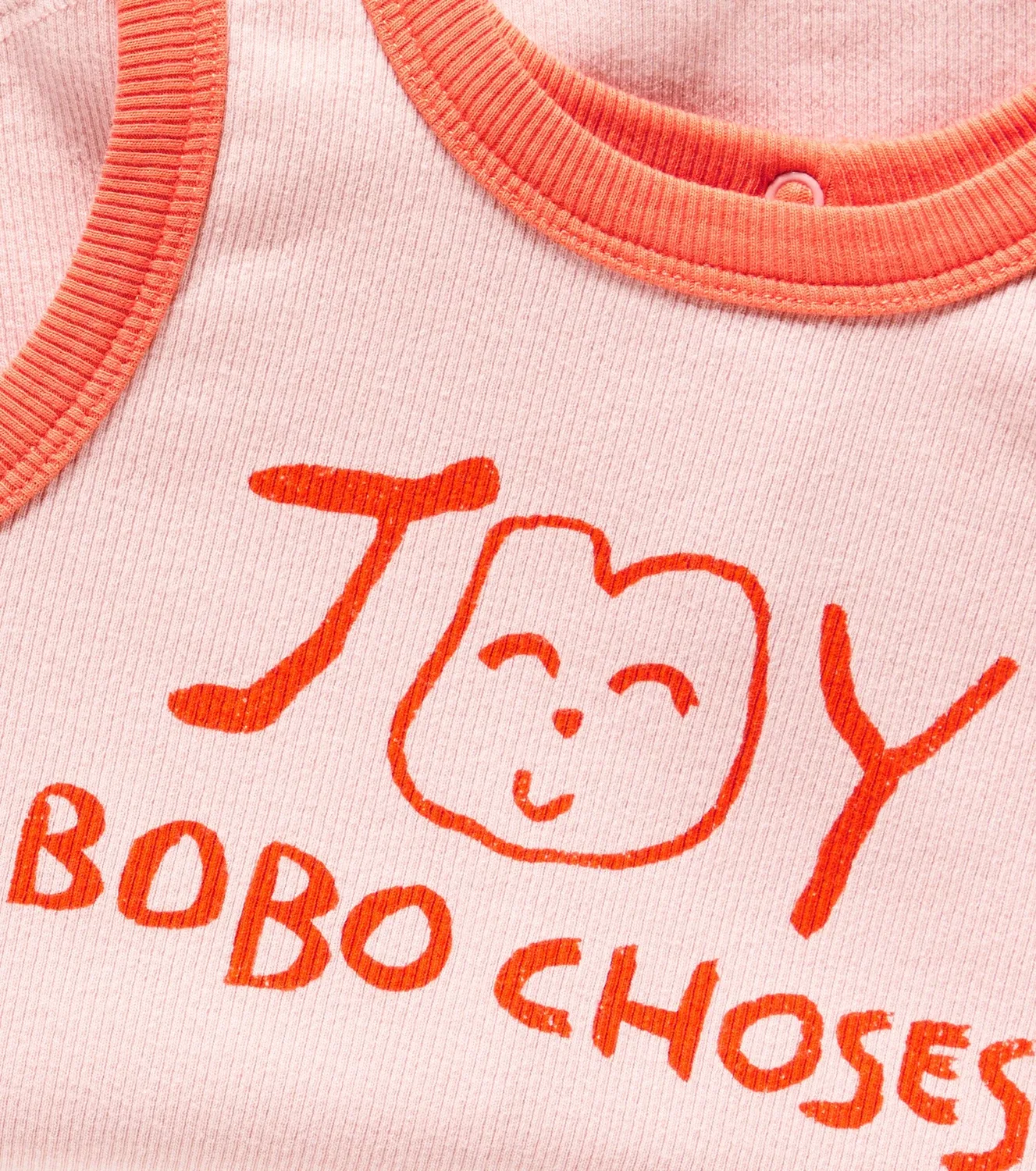 Комбинезон хлопковый Bobo Choses, Light Pink — фото 3