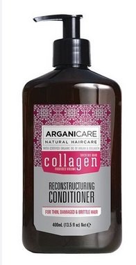 Arganicare Collagen Set Шампунь для тонких волос + Кондиционер для волос 400 мл — фото 2