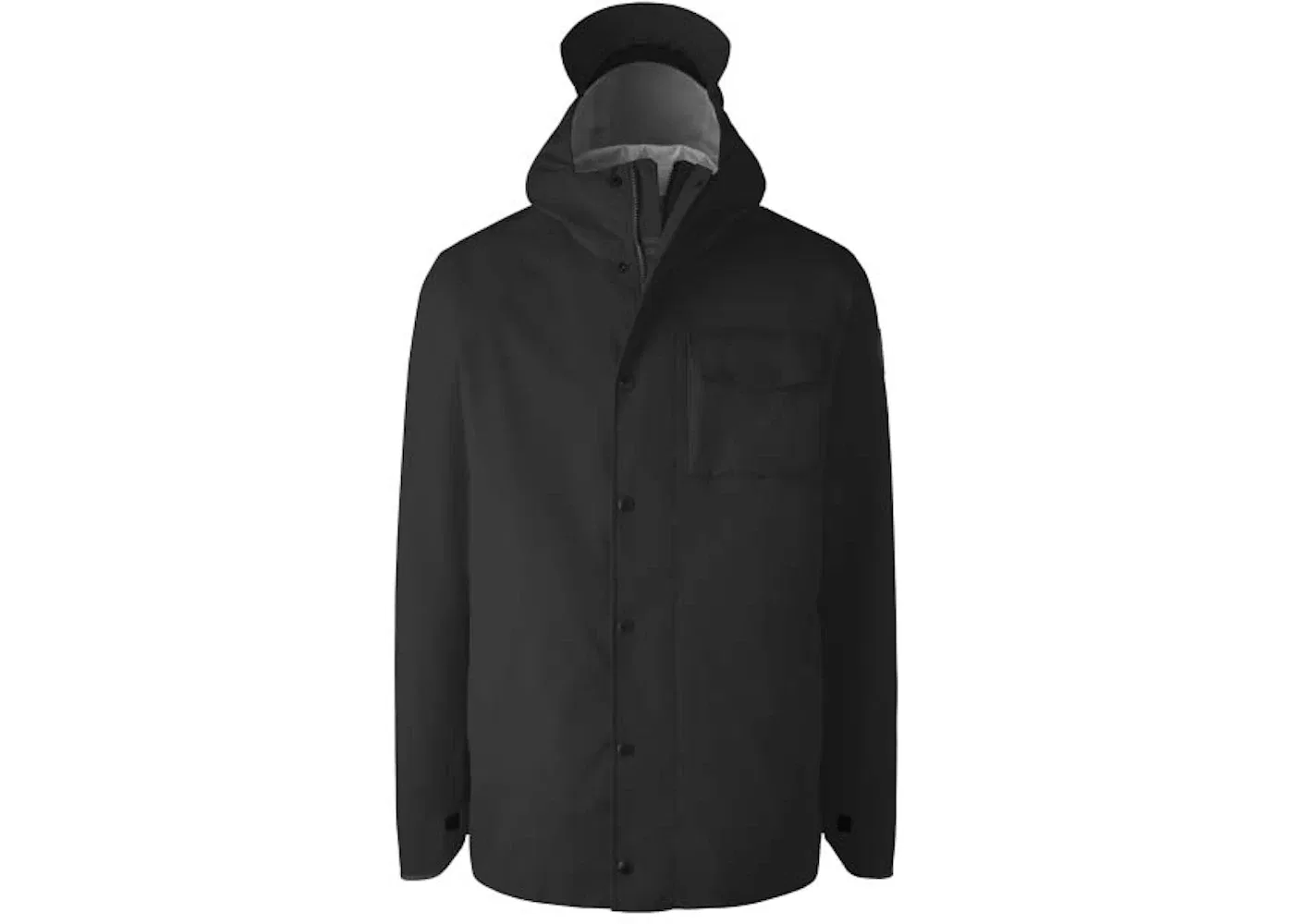 Мужская куртка с водонепроницаемым покрытием Canada Goose Nanaimo Black Label, Black
