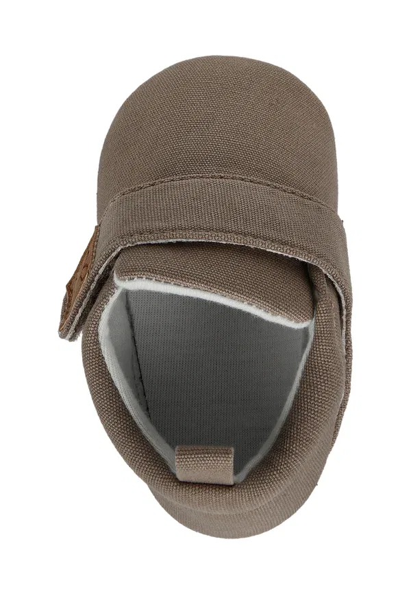 Обувь текстильная Krabbel uni first shoes Sterntaler Naturbraun, коричневый — фото 2