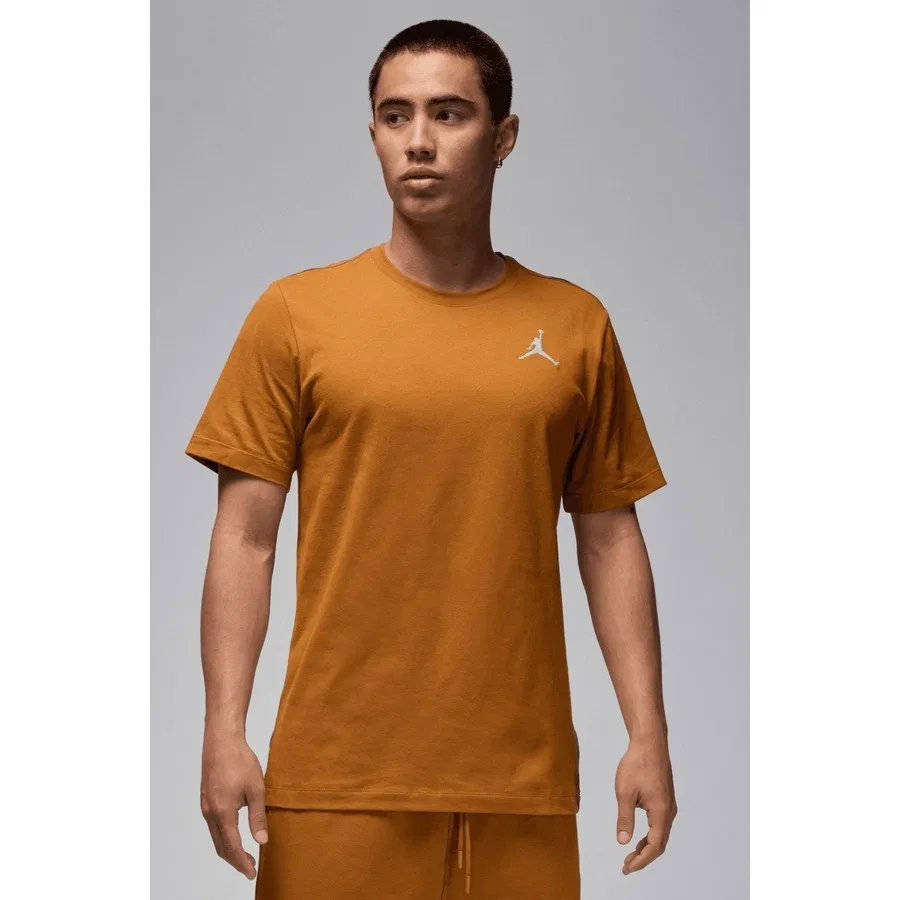 Футболка с принтом Jumpman Nike, Коричневый
