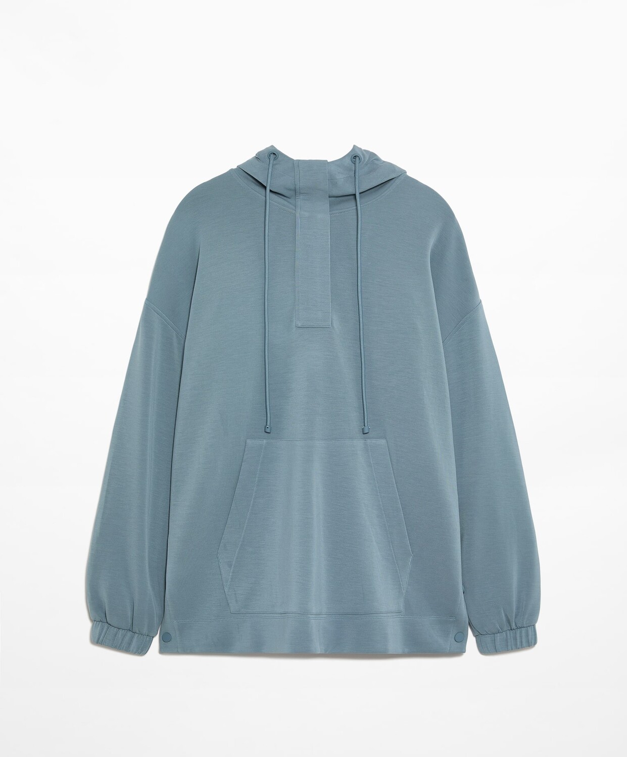 

Толстовка Oysho Oversize Soft Touch Modal, голубой