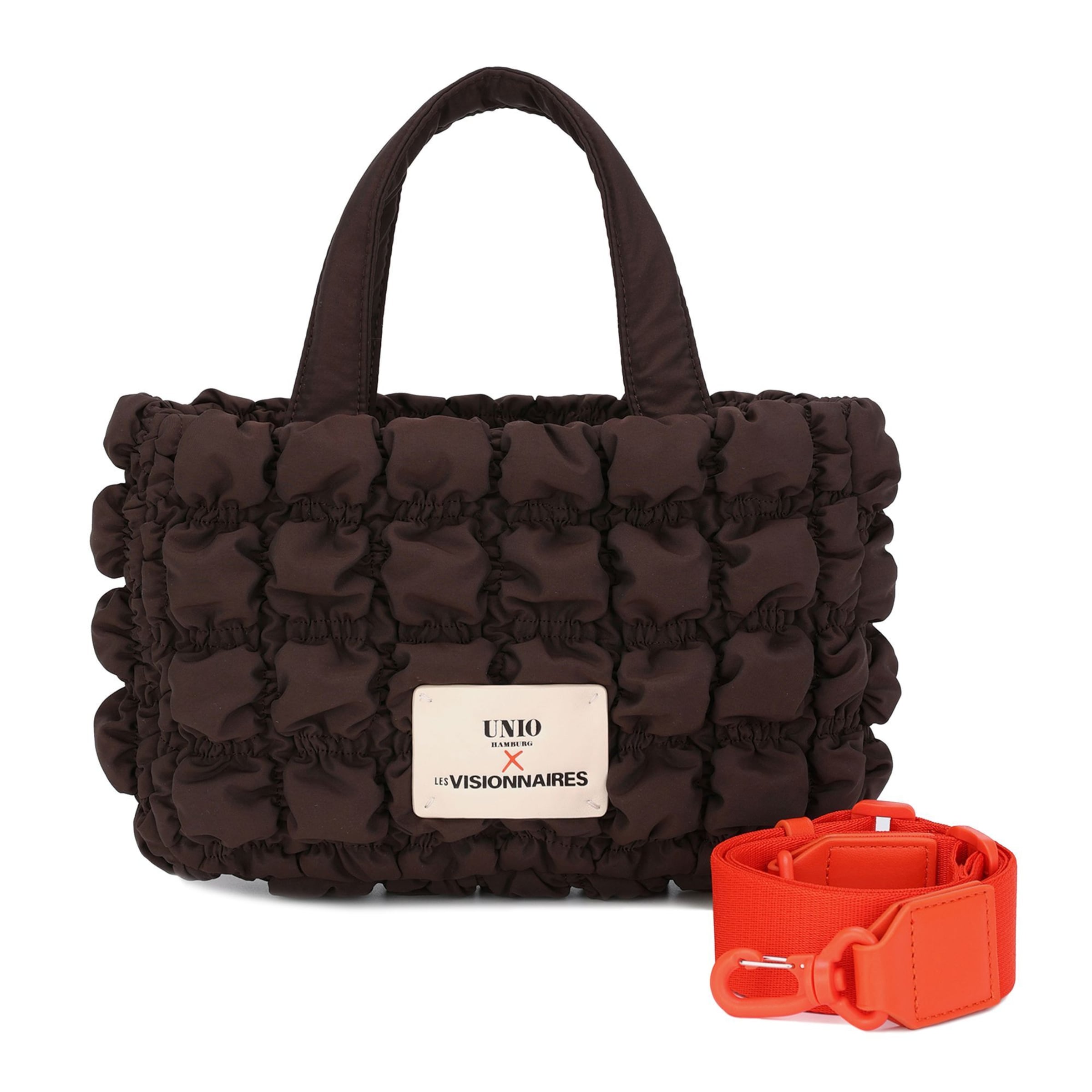 

Les Visionnaires Сумка 'Unio Cortina' в темно-коричневом цвете