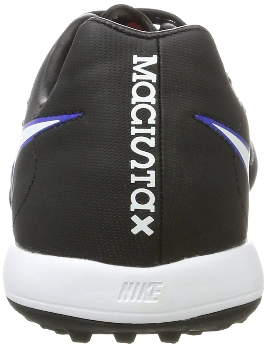 Детские бутсы для мальчиков с длинным шнурованием Magista X Opus Ii Tf NIKE, Blu Black White Prmnt Bl Bl Tnt — фото 3
