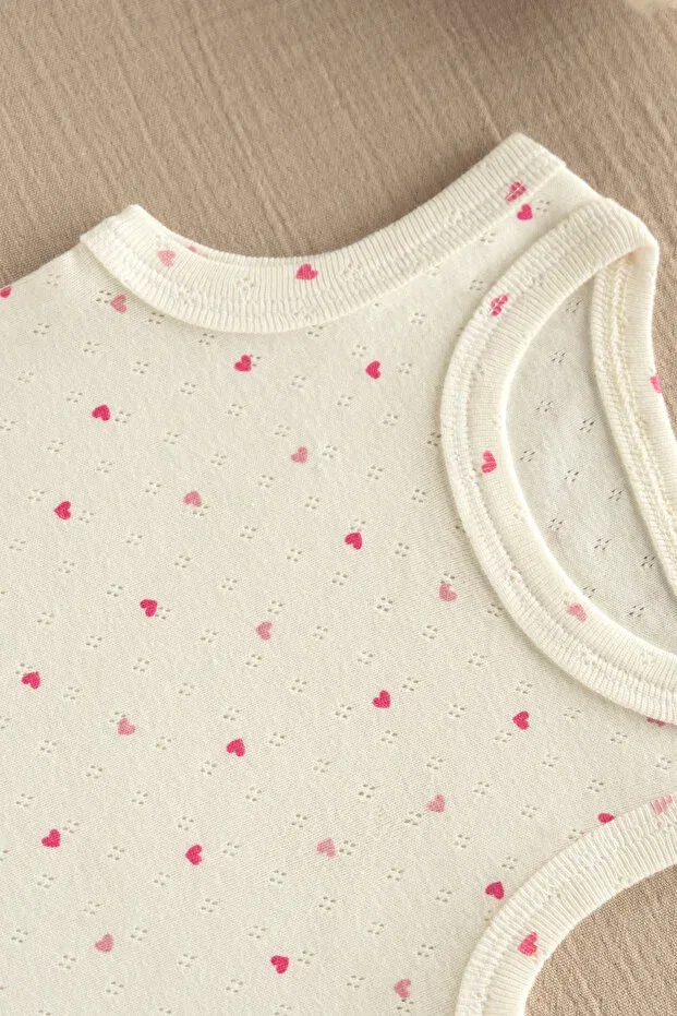 Детское боди с принтом Mimu Baby, Pink — фото 4