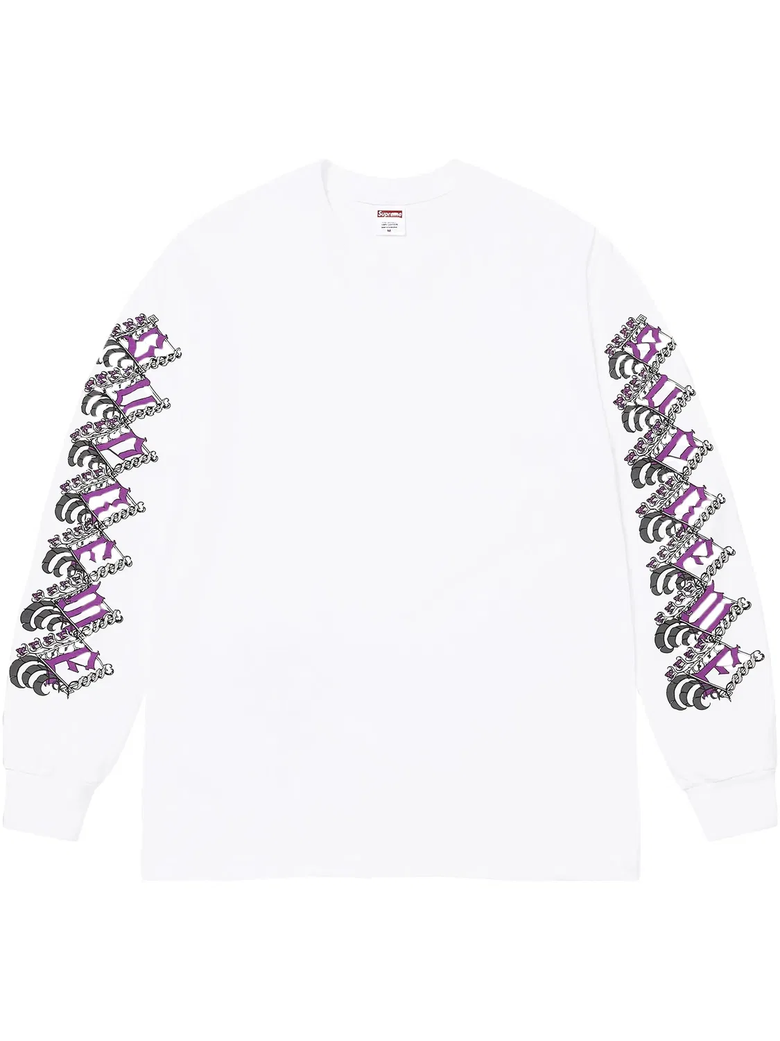 Футболка с клубникой Supreme, белый