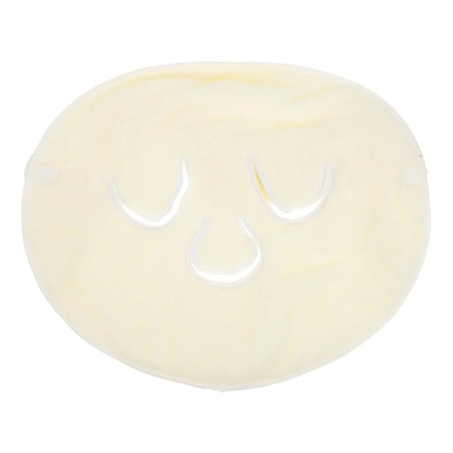 Салфетка для лица многоразовая, SKISUNO, 1 шт, 25.5x22.5x3 см, Beige