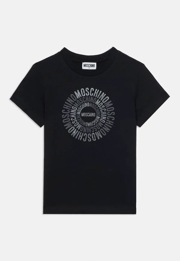 Футболка унисекс с принтом Moschino, Nero