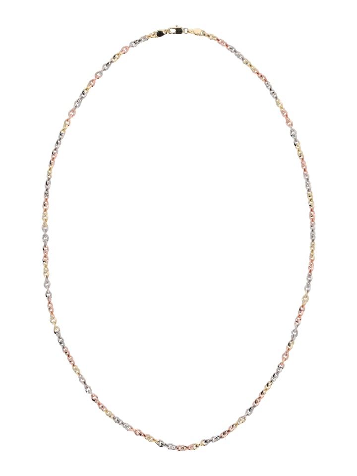 

Faina Женская цепочка-колье из золота, розового серебра
