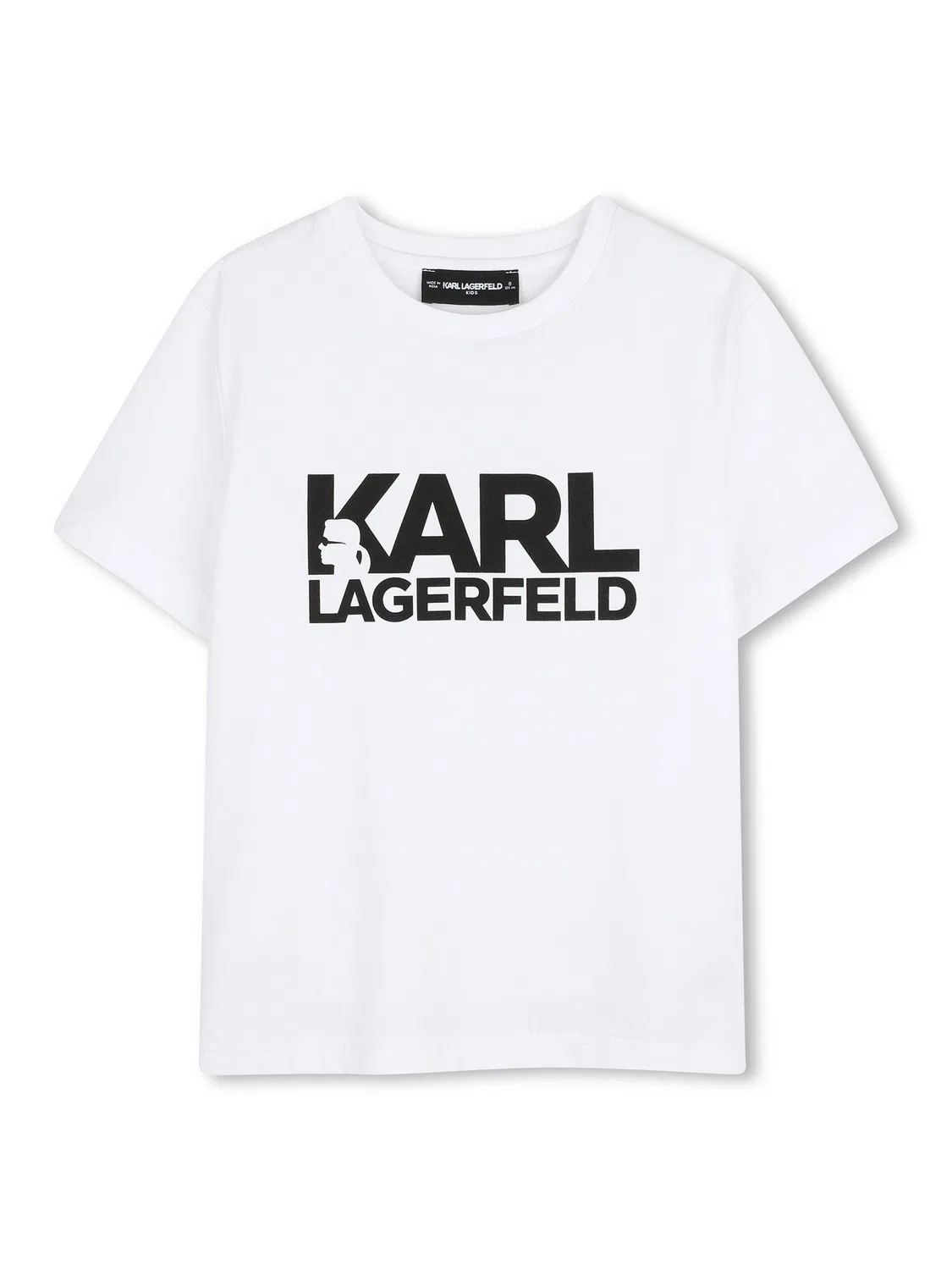 Футболка стандартного кроя для мальчика Karl Lagerfeld Kids, белый