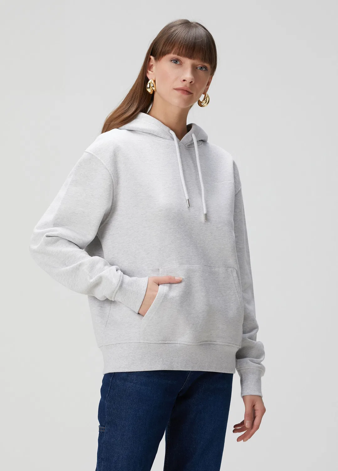 Свитшот Jacquemus, серый