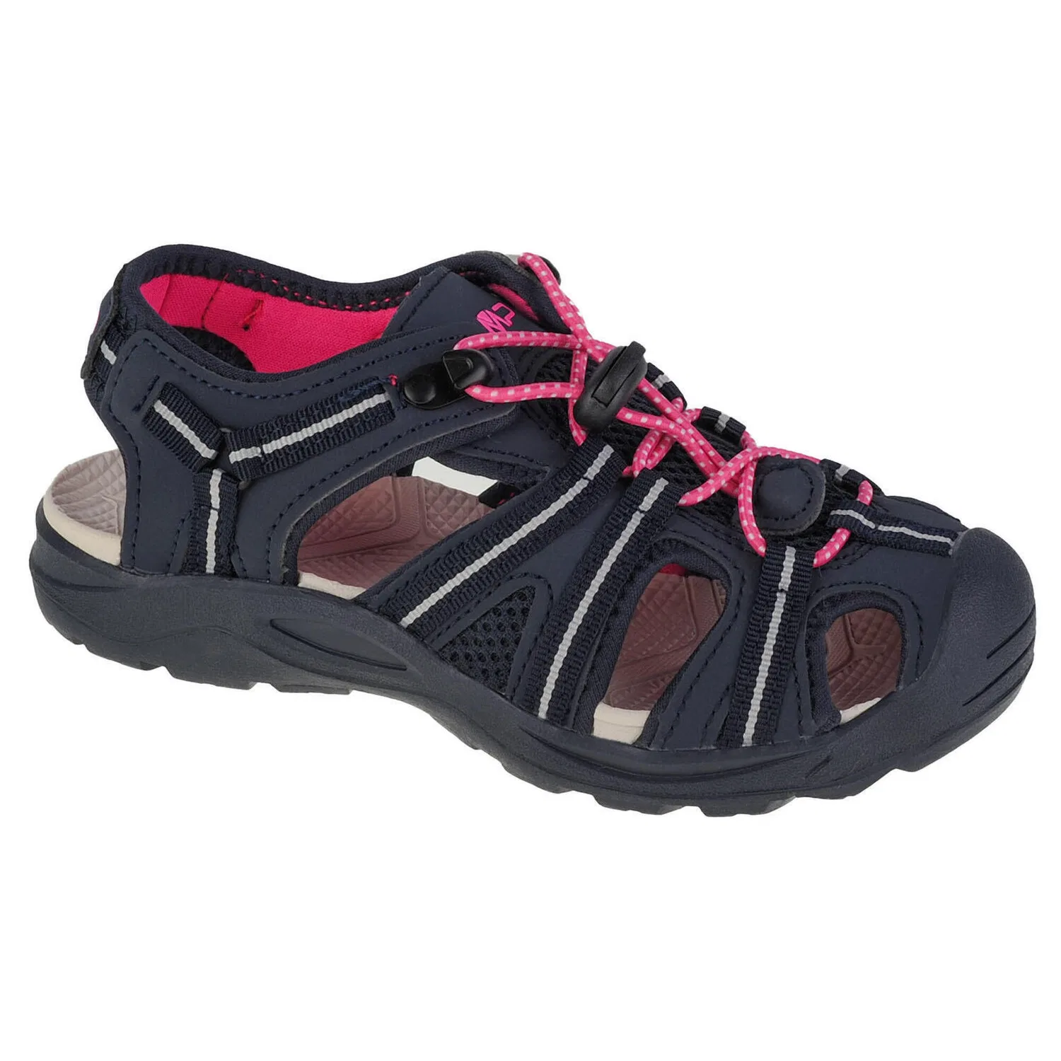 Детские сандалии для девочек Aquarii 2.0 Hiking Sandal Jr Cmp, Dunkelblau / Rosa / Weiss