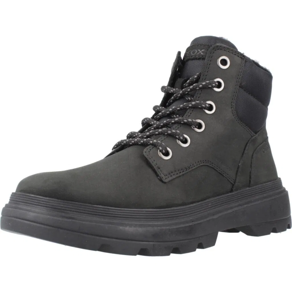 Детские ботинки для мальчиков J Kiddartah Boy Wpf Geox, Schwarz