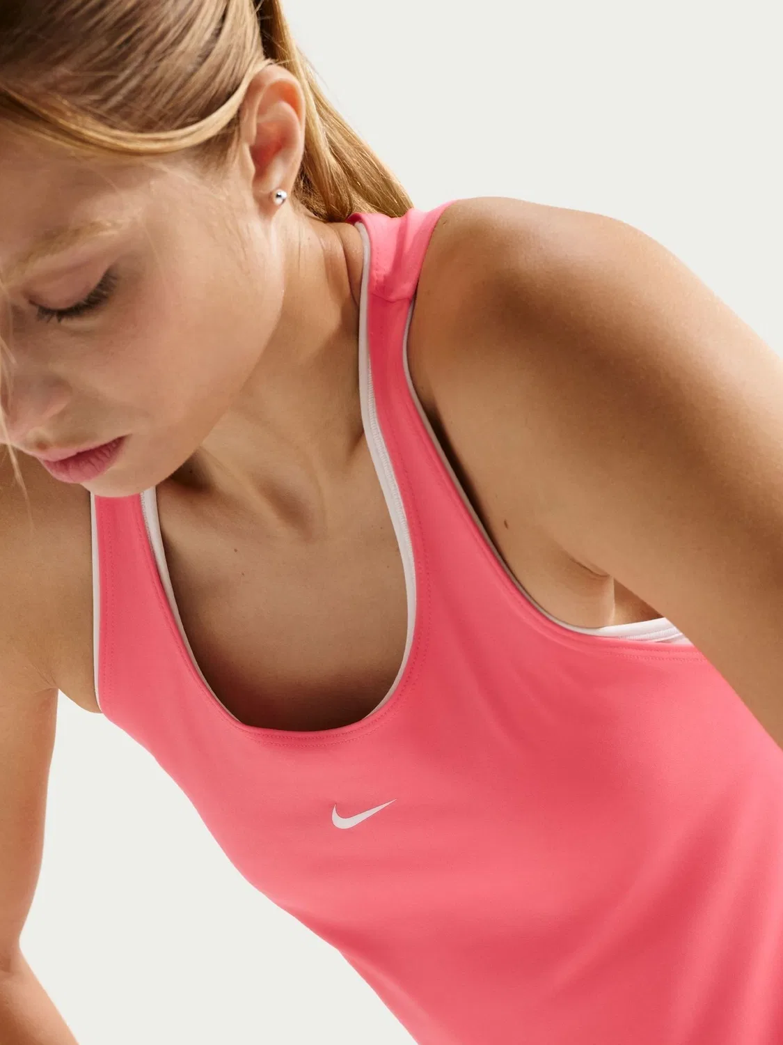 Топ Nike Pro Dri-FIT, Sea Coral — фото 3