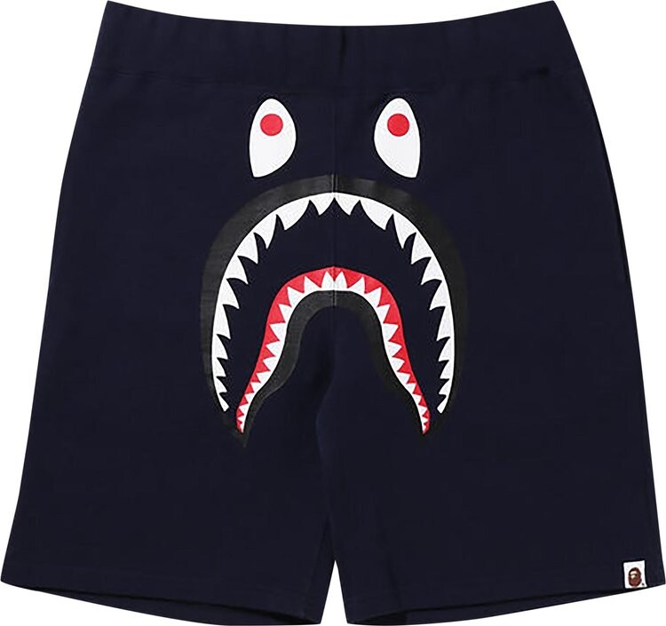 

Шорты BAPE Shark Sweat Shorts 'Black', черный