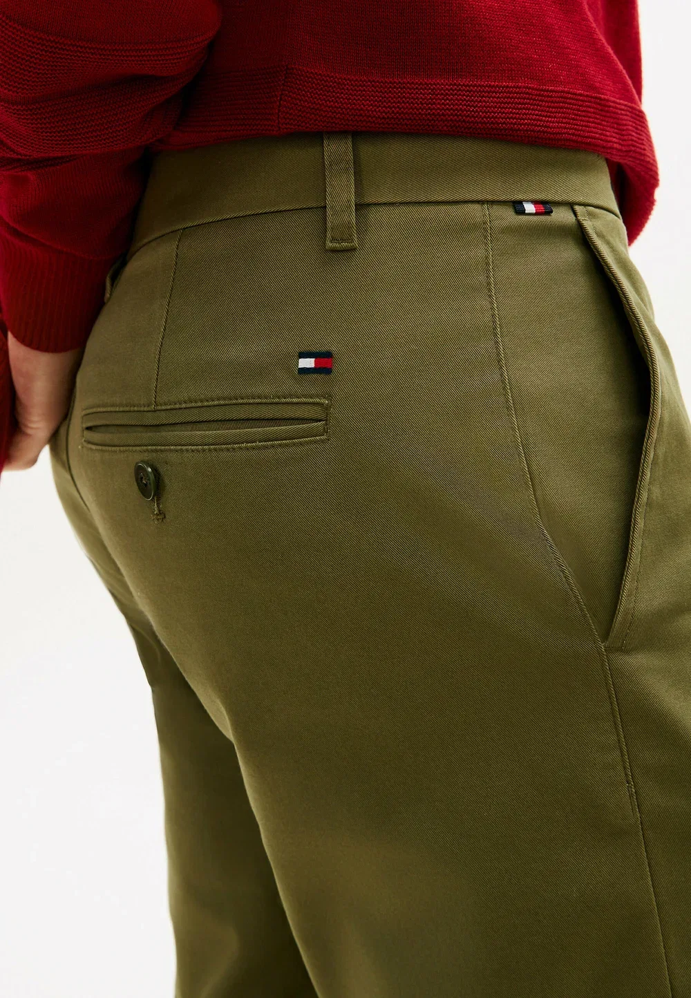 Чинос Tommy Hilfiger, Dark Artichoke — фото 4