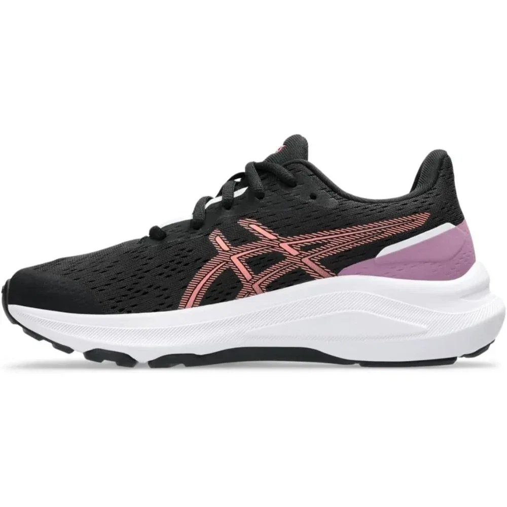 Детские кроссовки для мальчиков беговые Asics GT-1000 GS, черный — фото 3