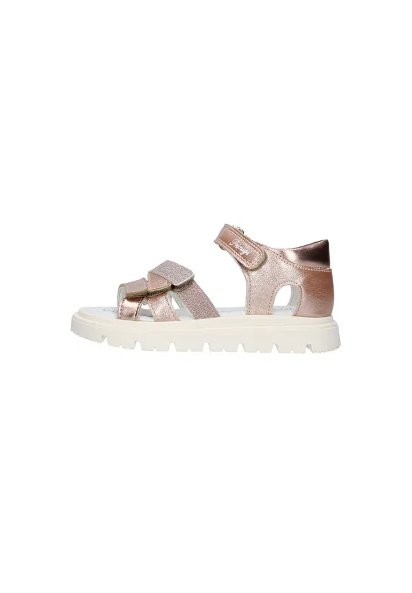 Сандалии кожаные Primigi beige, бежевый