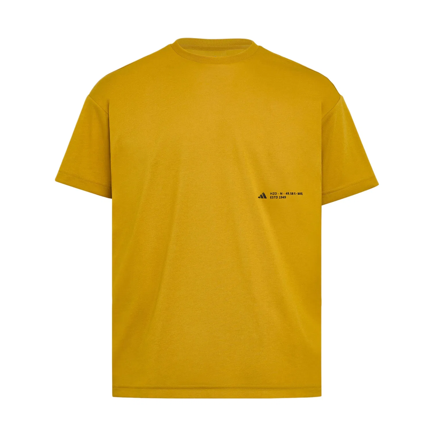 Футболка унисекс с круглым вырезом Victory Gold Adidas, Victory Gold
