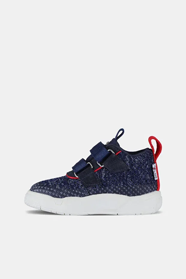 Детские ботинки для девочек утепленные Vicco, Navy Blue — фото 2