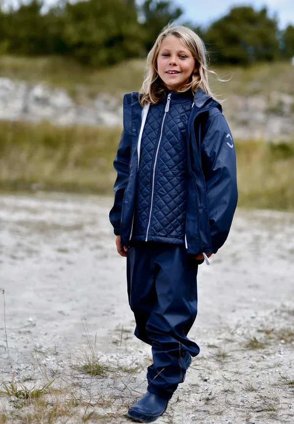 Костюм дождевик Rainsuit Mikk-line Blue nights, синий — фото 4