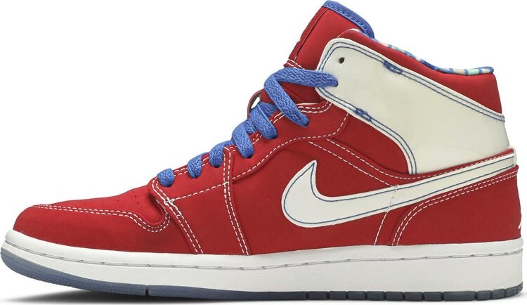 Кроссовки Air Jordan 1 Retro LS Sport Red, красный — фото 3