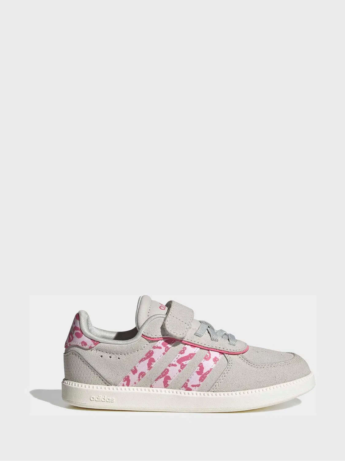 Кроссовки, текстильный верх, Breaknet Sleek adidas, серый