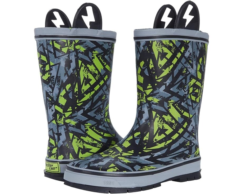 

Ботинки Western Chief Graphic Gamer Rain Boots, серый