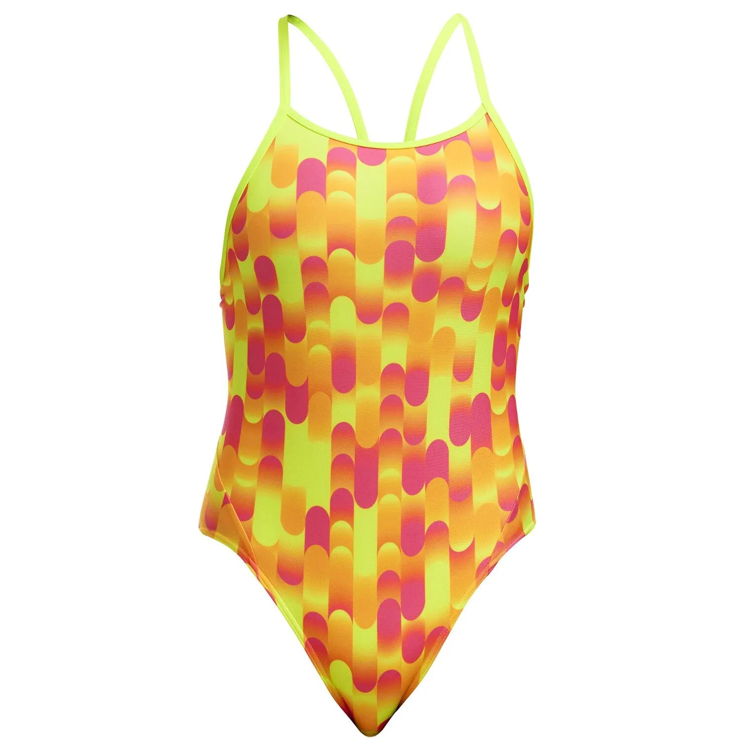 Детский тренировочный купальник Little Dotty Funkita, Gelb Rosa