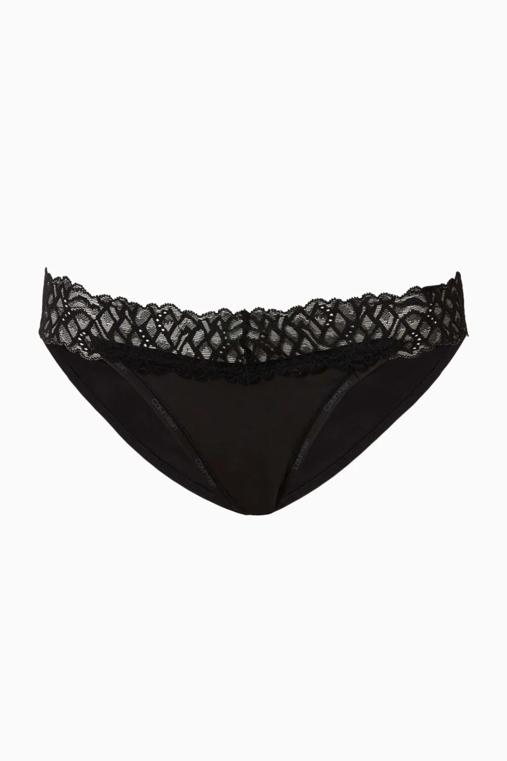 Calvin Klein Трусики бикини из джерси, черный