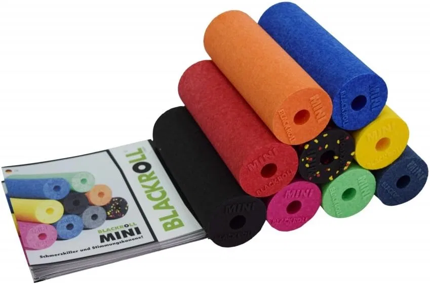 Ролик для миофасциального массажа Spatzenland Black Roll Mini, 50x150 мм, Pink