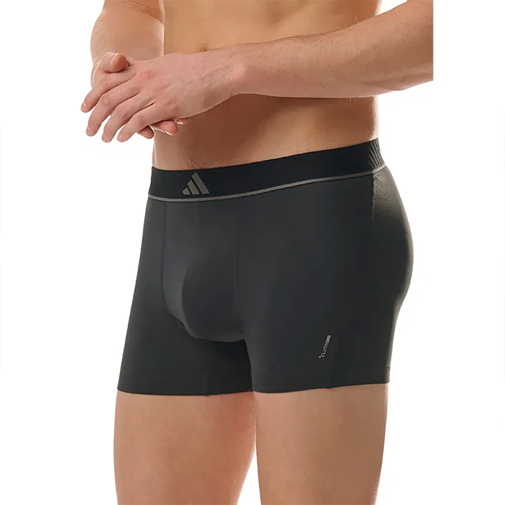 Комплект боксеров Active Micro Flex Eco из 2 штук Adidas, черный