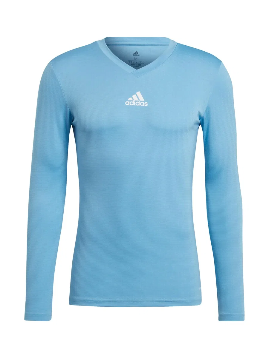 Футболка ADIDAS PERFORMANCE Performance Shirt 'Team Base' светло-голубого цвета