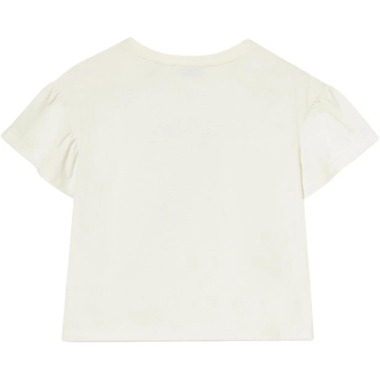 Футболка хлопковая с круглым вырезом Burberry, White — фото 3
