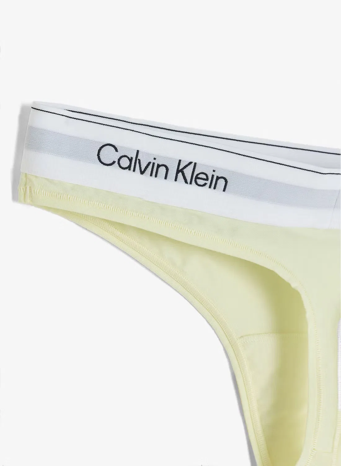 Трусы-танга с логотипом на поясе, Calvin Klein, персиковый — фото 3