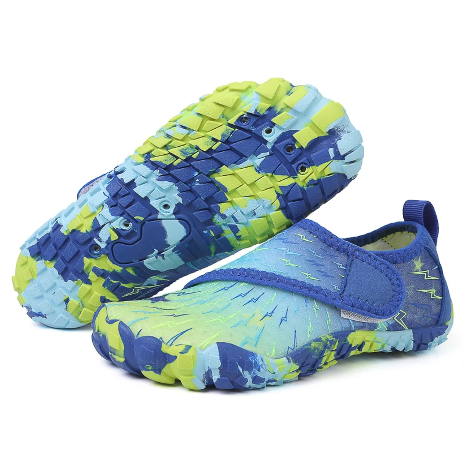 Детские кроссовки для мальчиков и девочек с принтом Scarpe Barefoot Bambino Pianta Larga Scarpe con Elastico da Trekking Scoglio Bambina Estive 35 Ginnastica Ragazzo 26 Primavera per Scogli Mare Running Shoes Montagna Ragazza 36 XXL 32 in Tela 2...