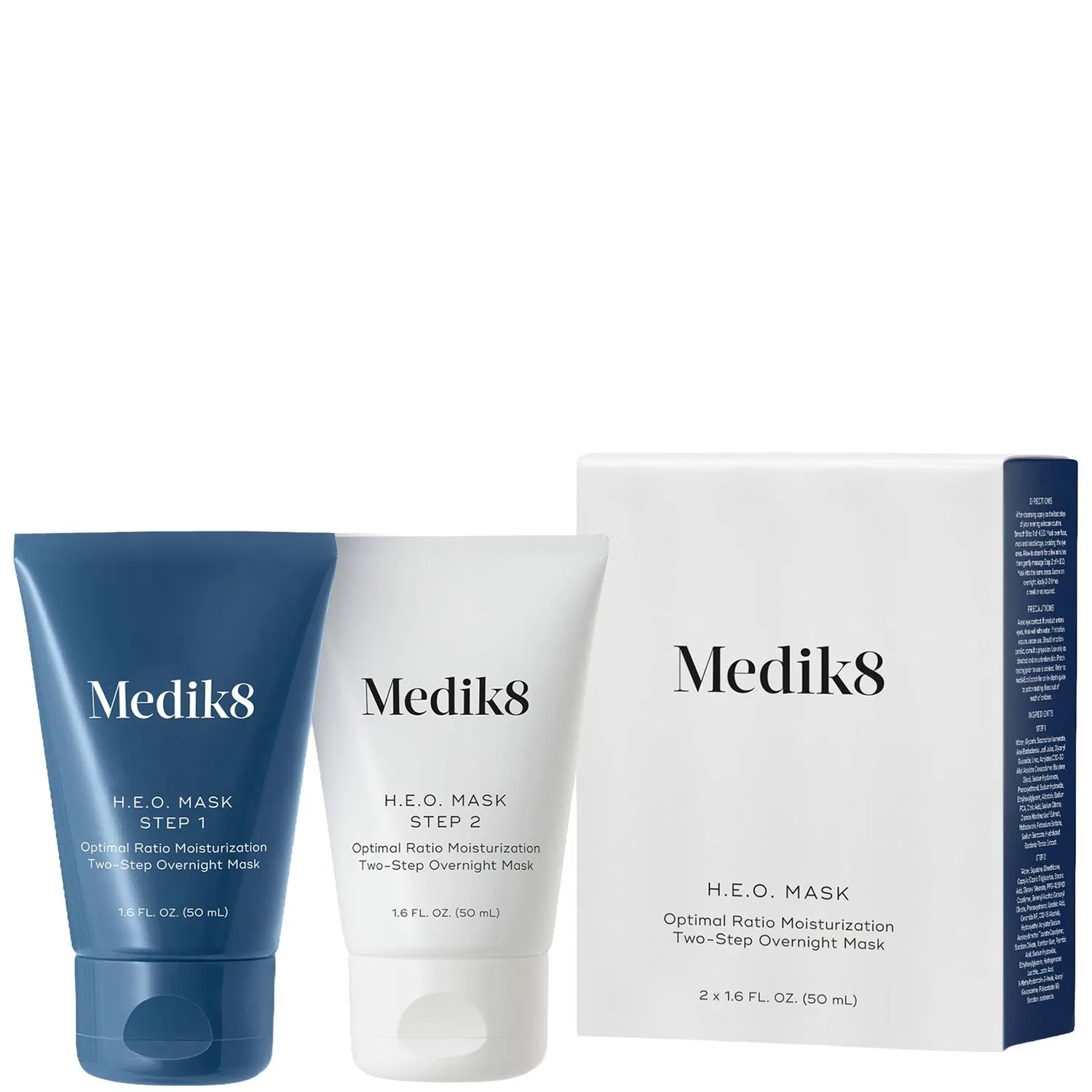 Ночная маска для лица двухэтапная H.E.O. Mask Medik8, 2 x, 50 мл — фото 2