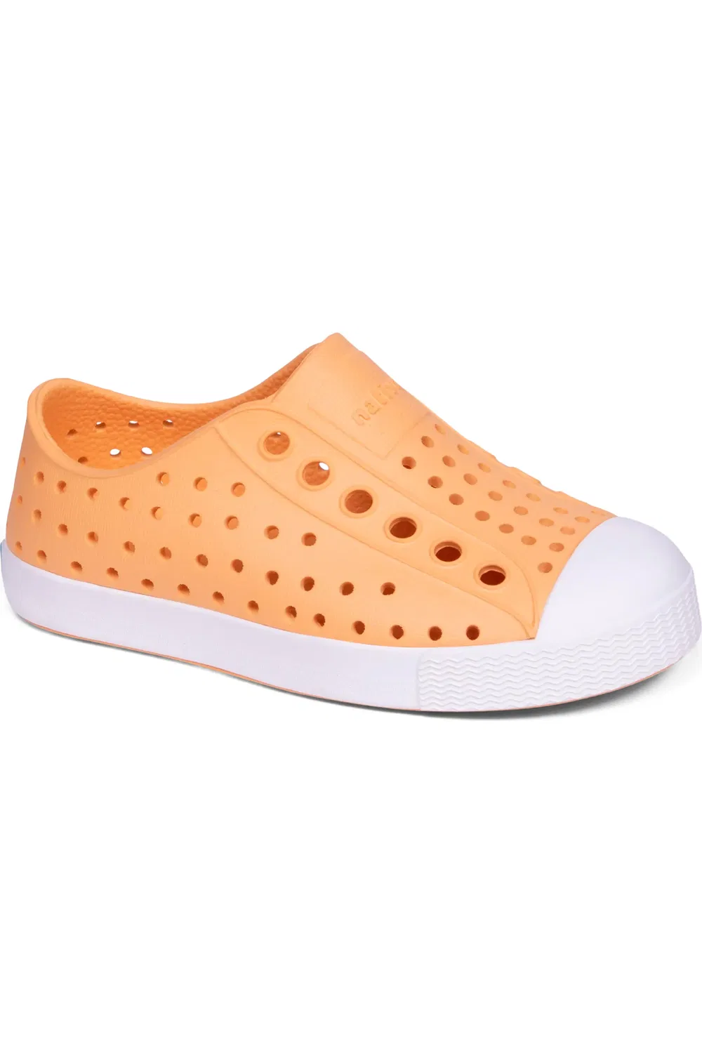 Кеды детские водонепроницаемые Jefferson Slip-On Native Shoes, Papor/Shell White