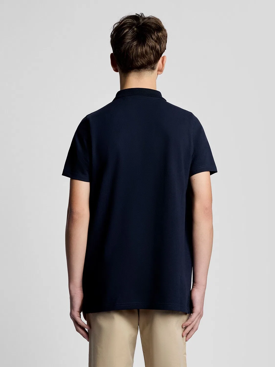 Поло Lyle & Scott Core Sports, синее — фото 4