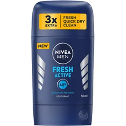 Дезодорант-стик для мужчин Nivea Active Fresh, 50 мл