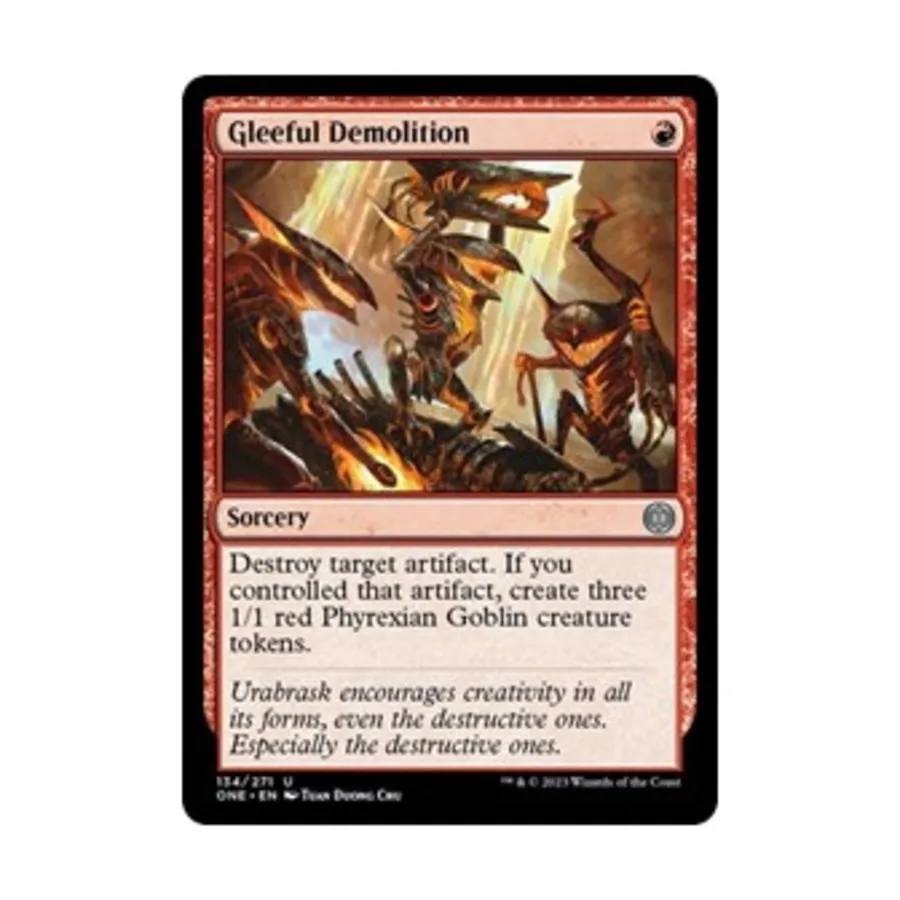 

CCG Радостное разрушение (U), MTG - Phyrexia: All Will Be One