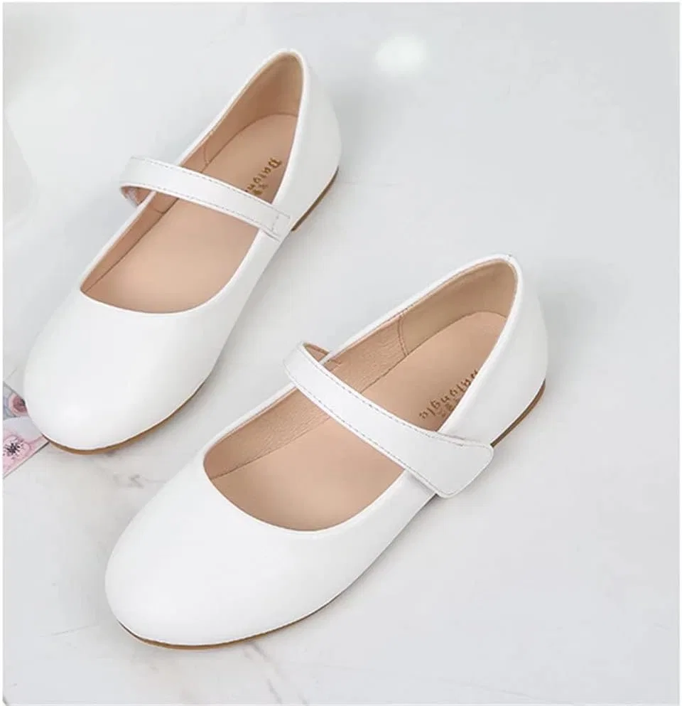Детские туфли Мэри Джейн для девочек TN TANGNEST, White — фото 3
