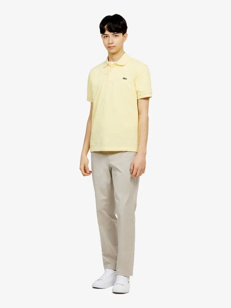 Чиносы зауженные LACOSTE, Beige — фото 4